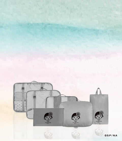 Get a Chibi Maruko Travel Bag Set with any purchase