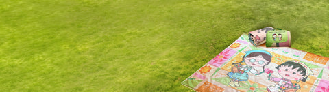 Chibi Maruko Picnic Mat & Towel