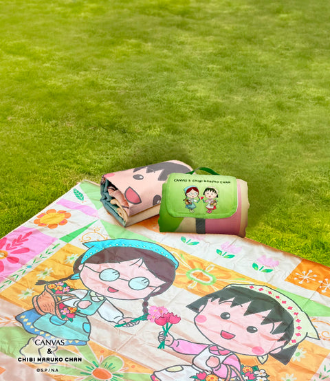 Chibi Maruko Picnic Mat & Towel