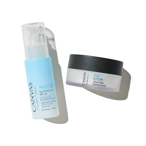 CANVAS Beauty Hong Kong Bundle Matte Bare Skin Sun Protect Set